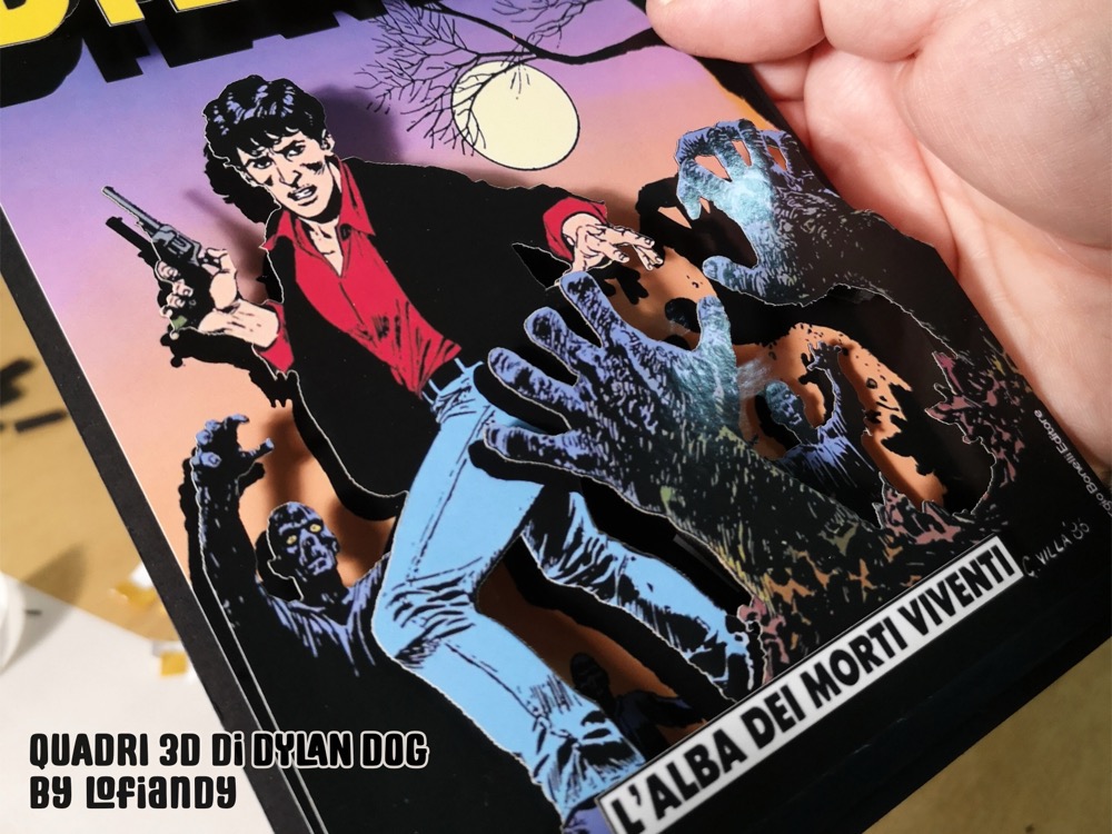 Quadri 3D di Dylan Dog, by Lofi Andy